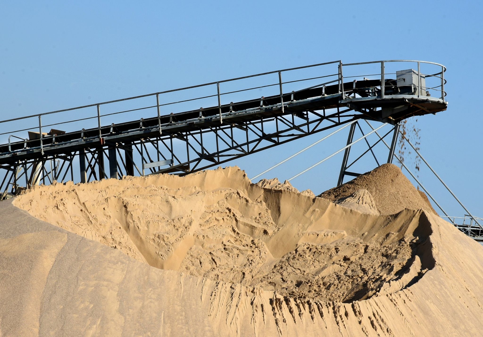 Baurohstoffe Kies und Sand bald wohl noch knapper und teurer