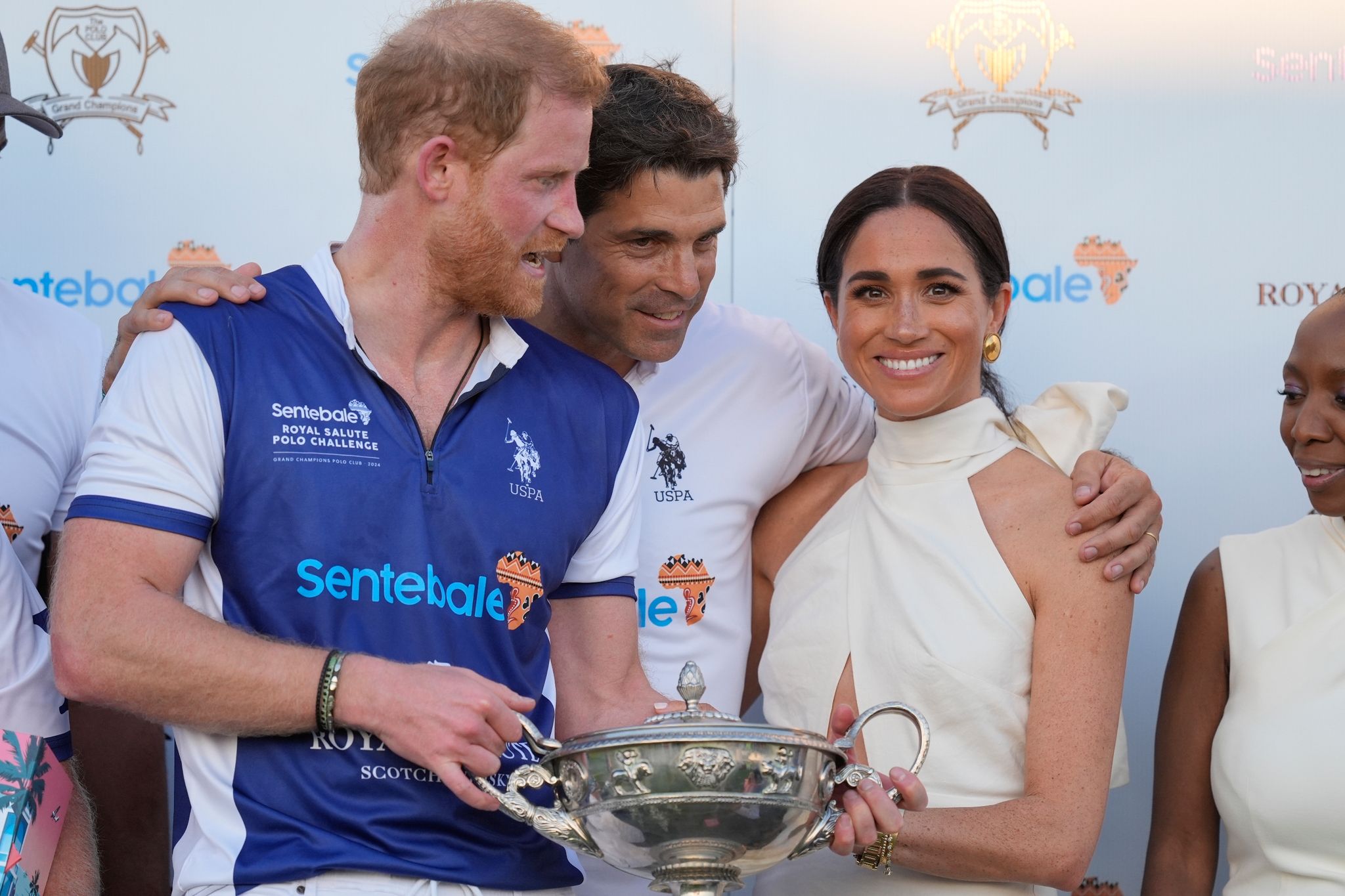 Harry und Meghan beim Polospiel für einen guten Zweck