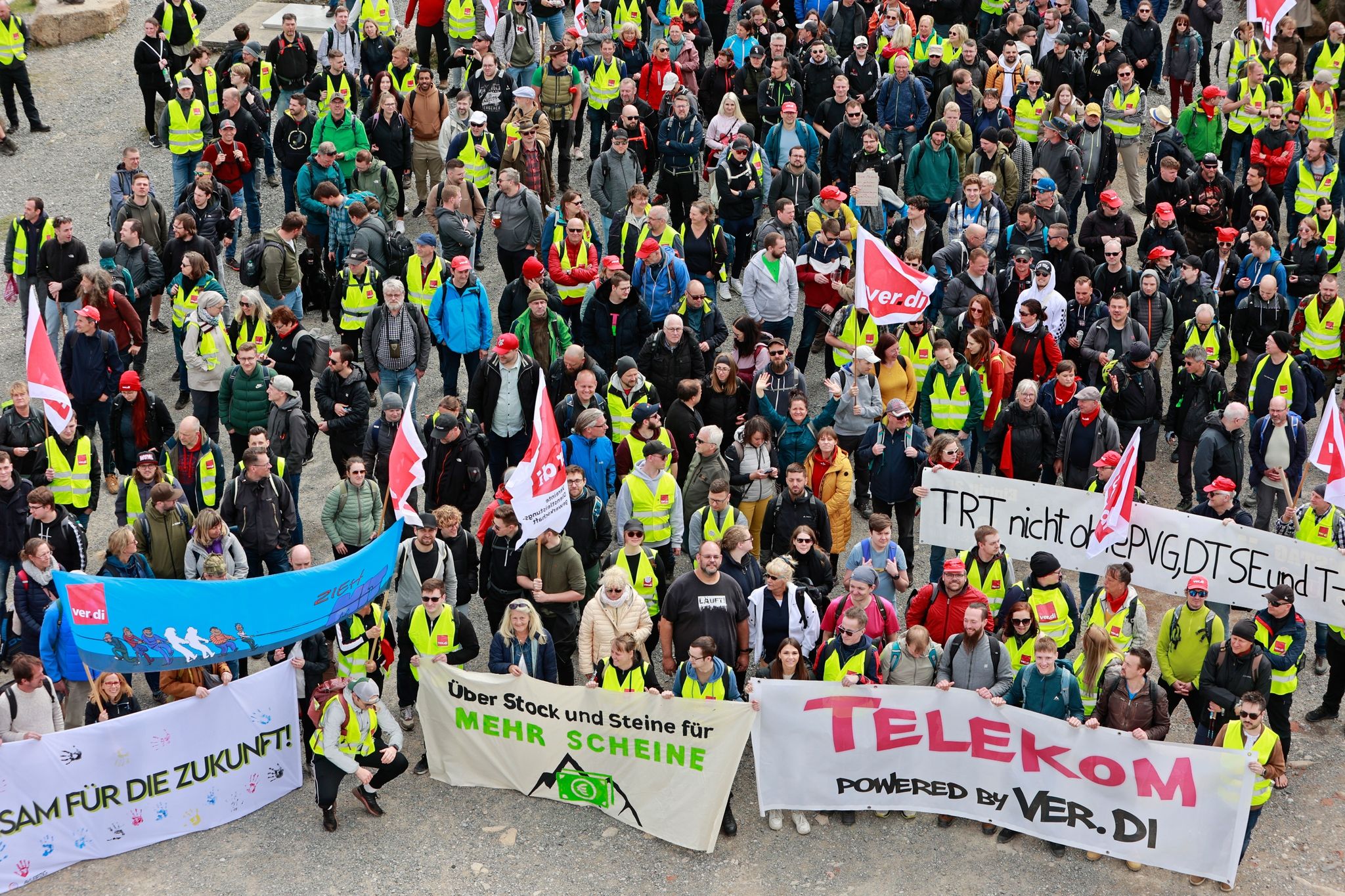 Warnstreiks bei Telekom vor Tarifrunde