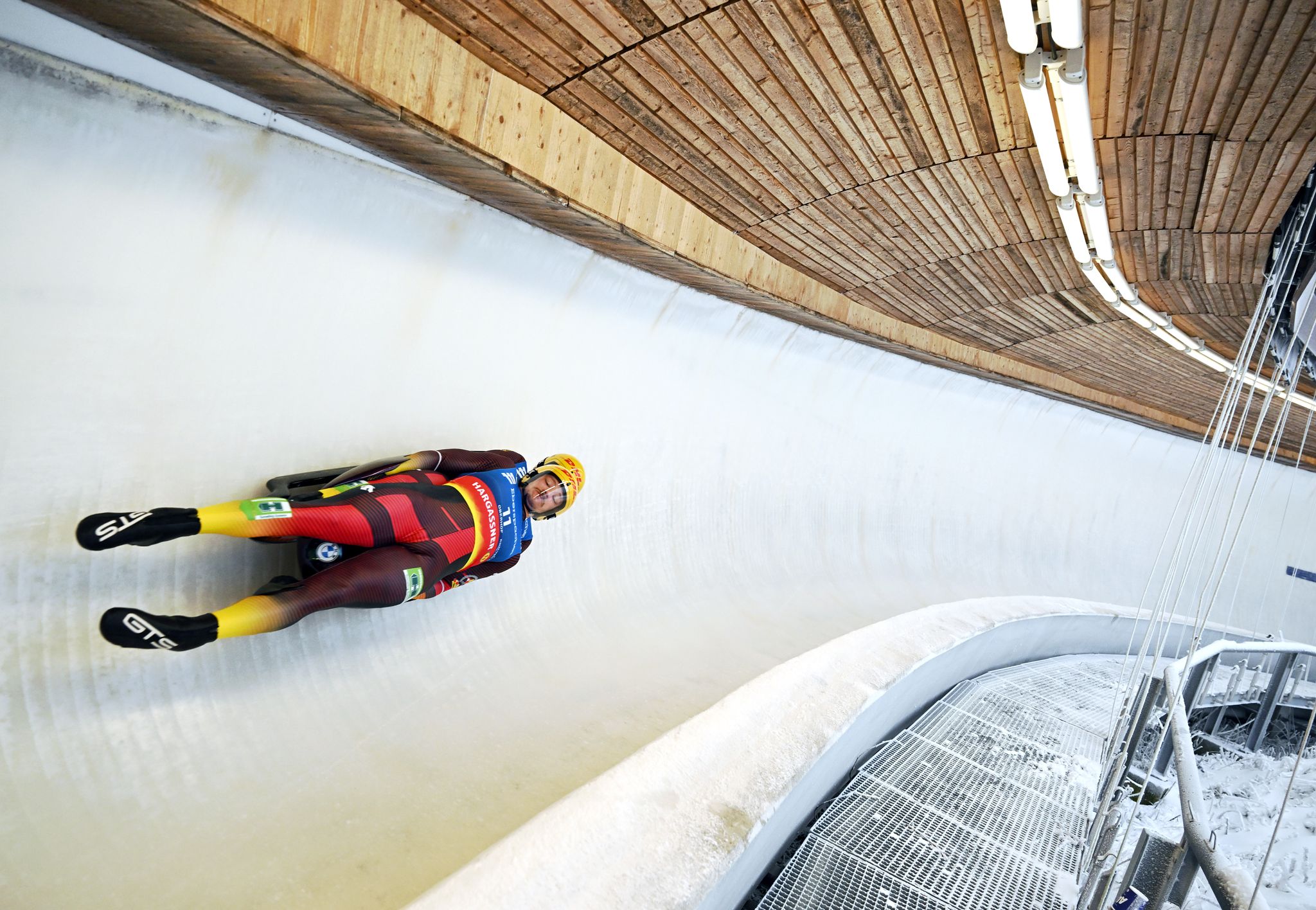 Zwei deutsche Doppelsitzer beim Oberhof-Weltcup vorne