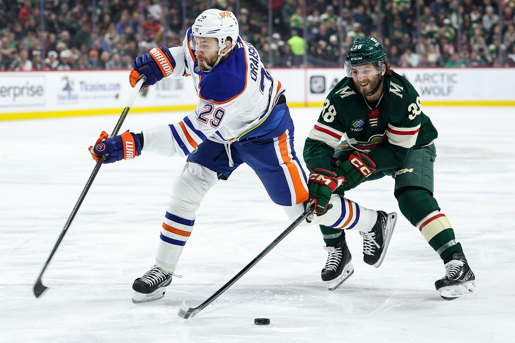 Draisaitls Oilers gewinnen NHL-Topspiel in Minnesota