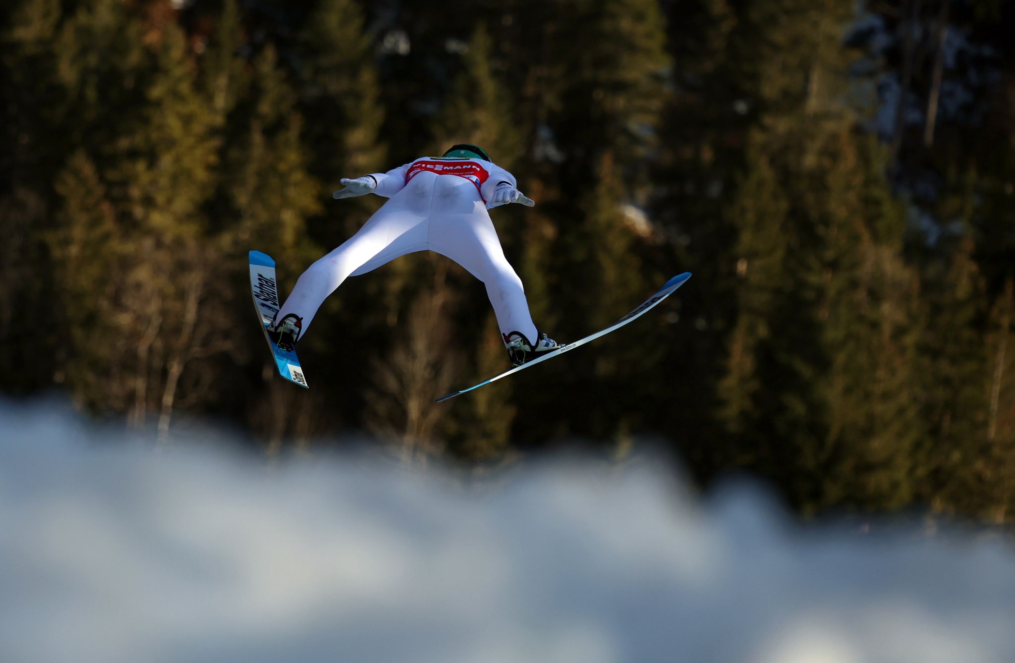 Skifliegen: Geiger nur auf Platz elf