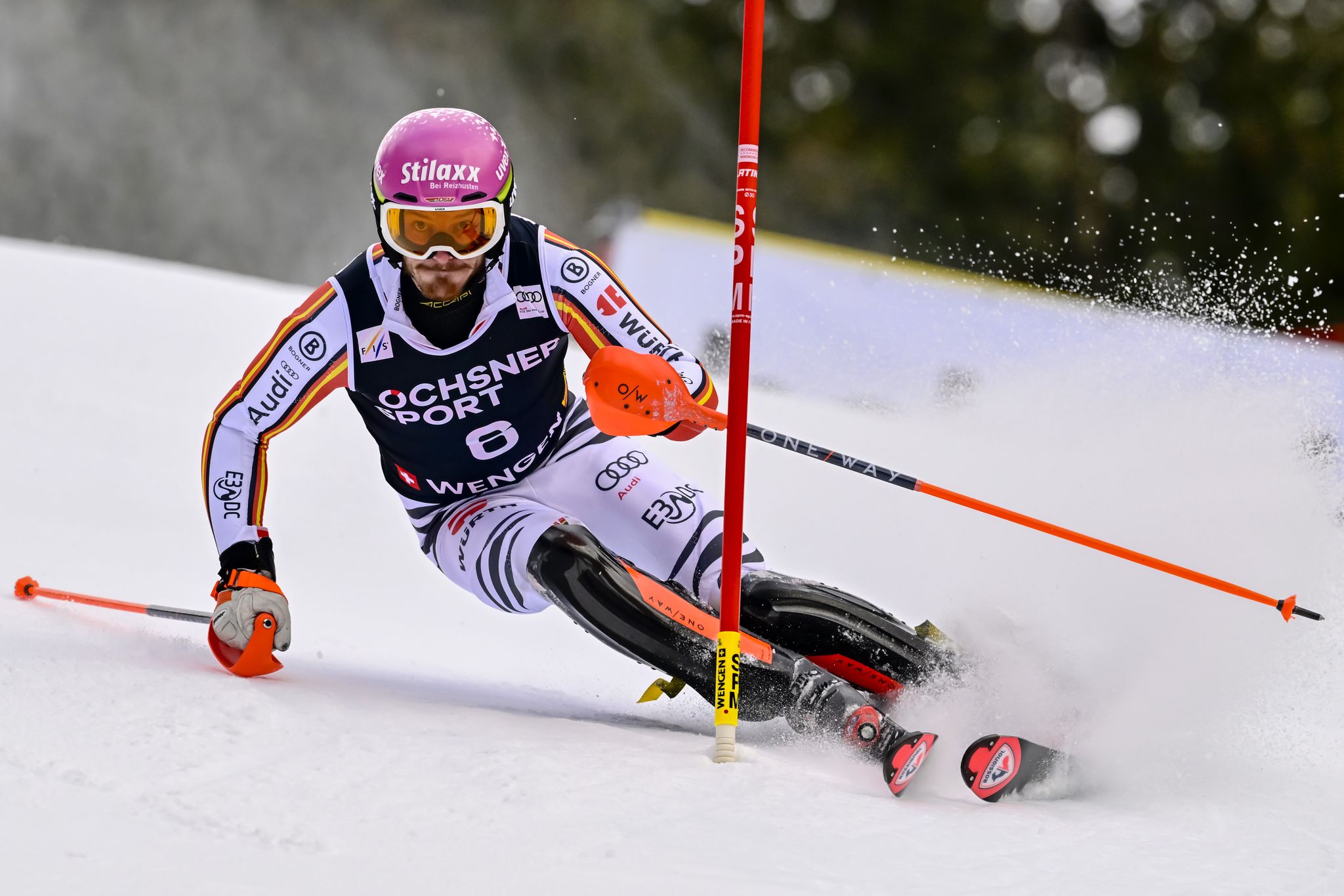 Skifahrer Straßer enttäuscht bei Norweger-Show in Wengen