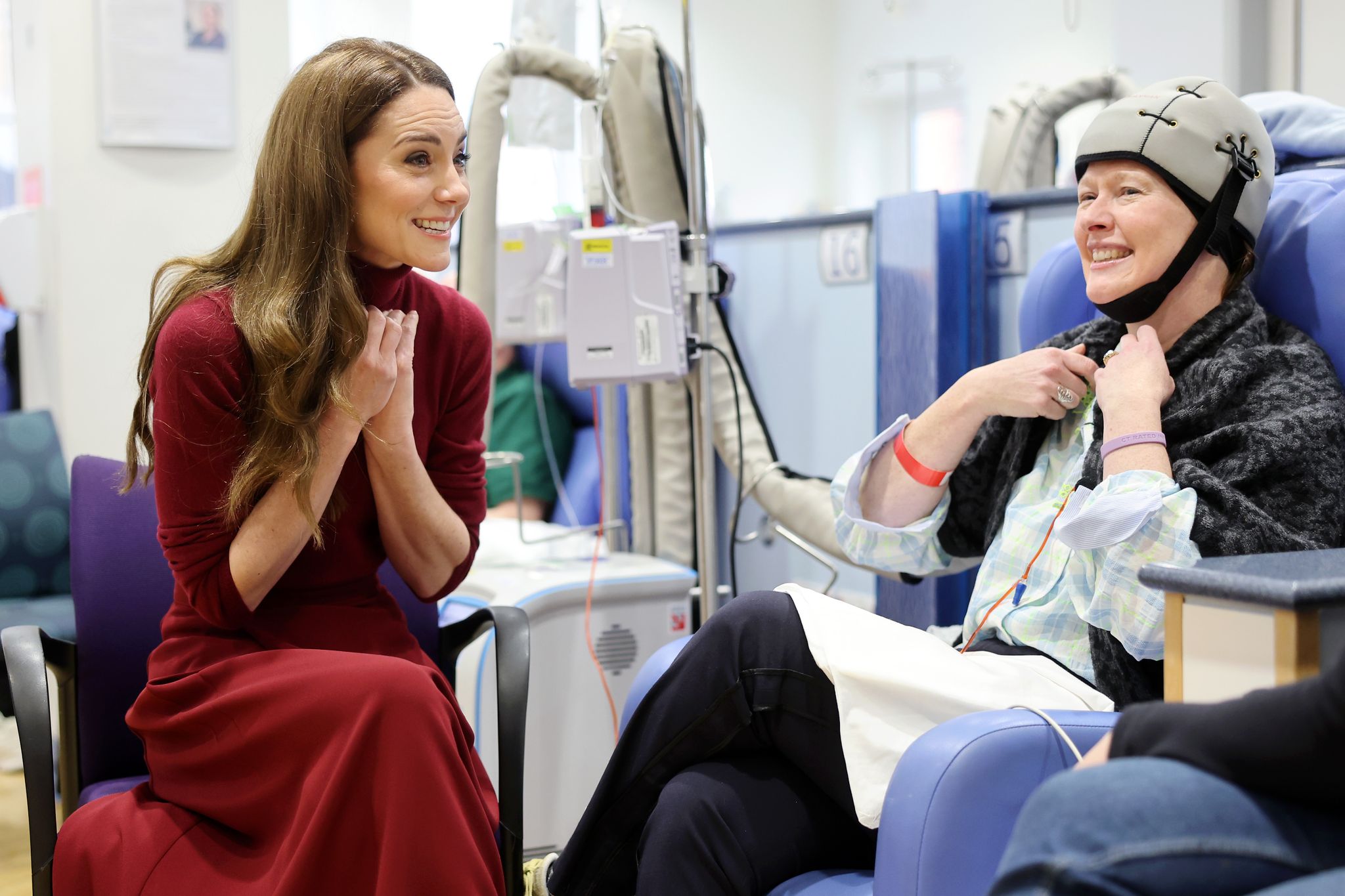 Dankeschön nach Krebsbehandlung: Kate besucht Krankenhaus