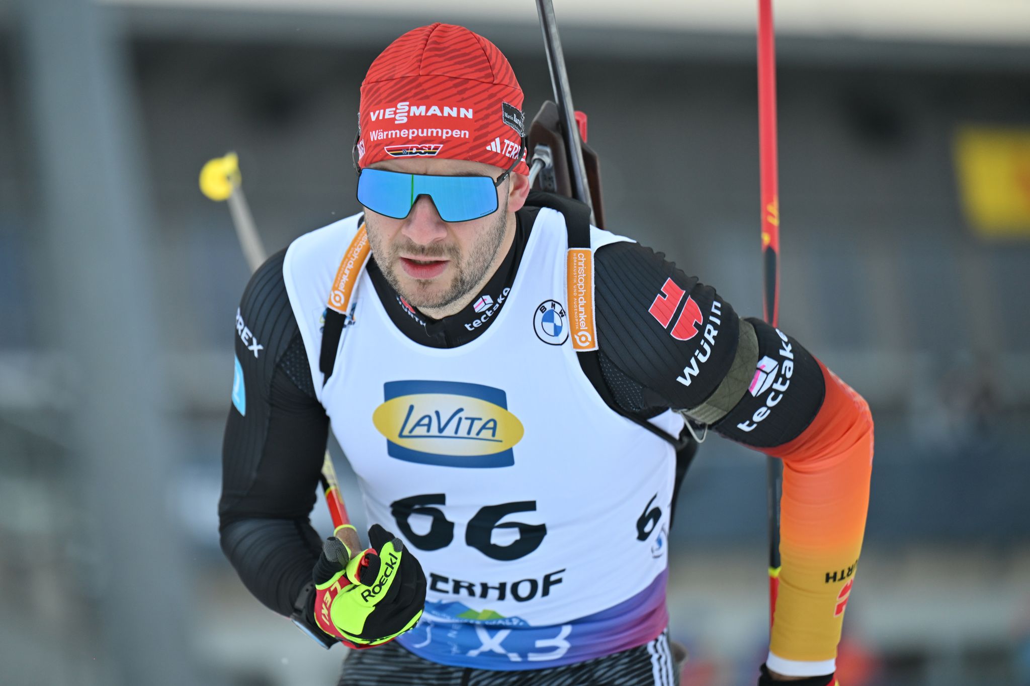 Deutsche Biathleten bei französischer Gala chancenlos