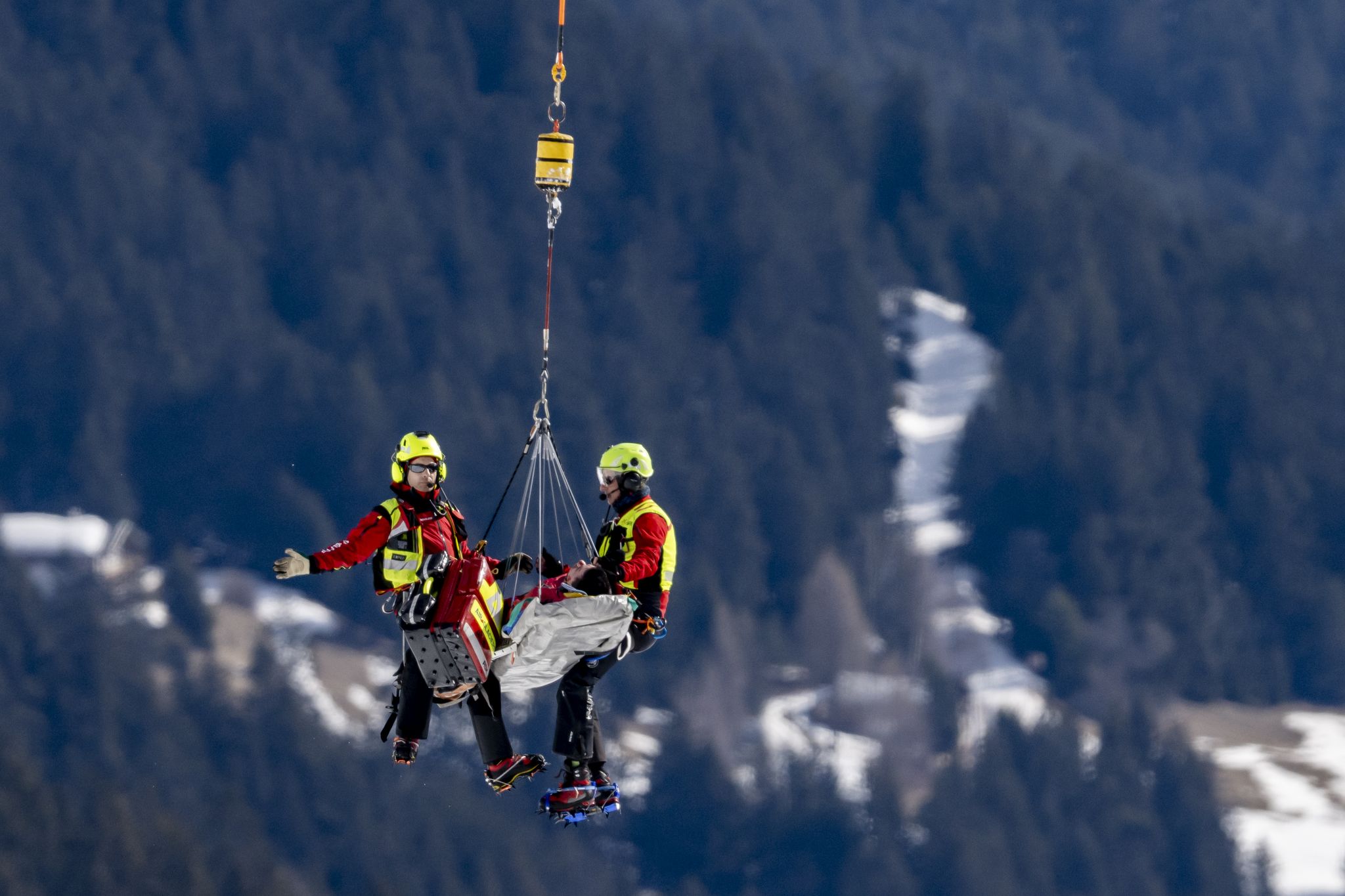 Nach Trainingssturz: Skirennfahrer Alphand im Krankenhaus