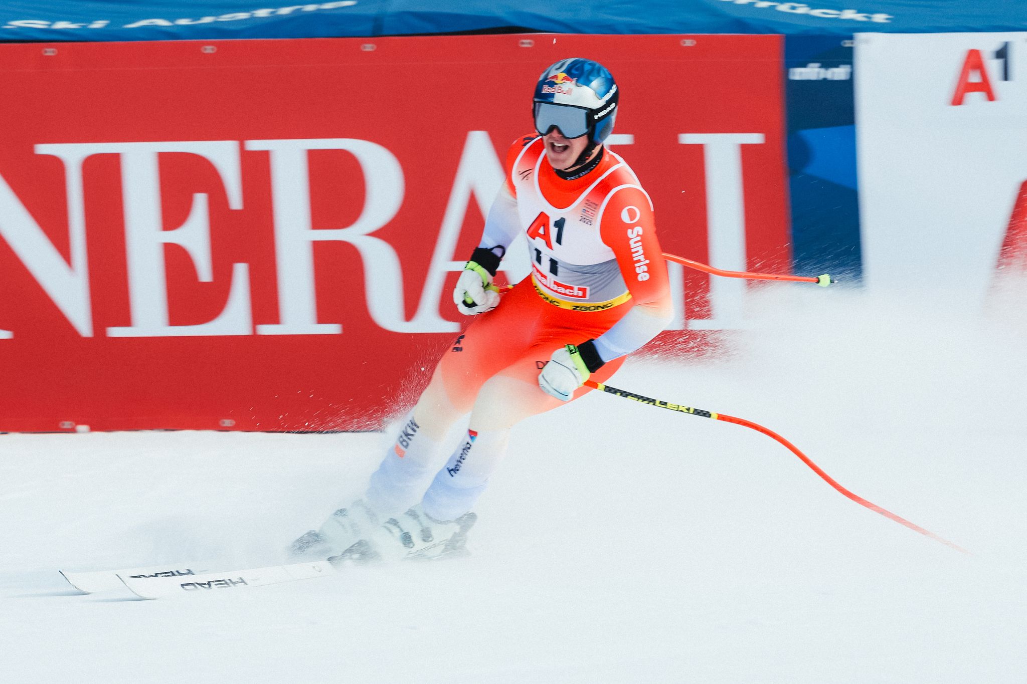 Ski-Star Odermatt geschlagen: von Allmen vor Abfahrts-Gold