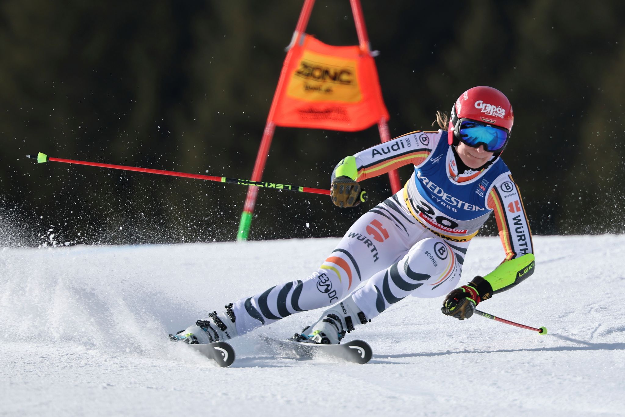 Dürr in WM-Riesenslalom in Top Ten – Gold an Brignone