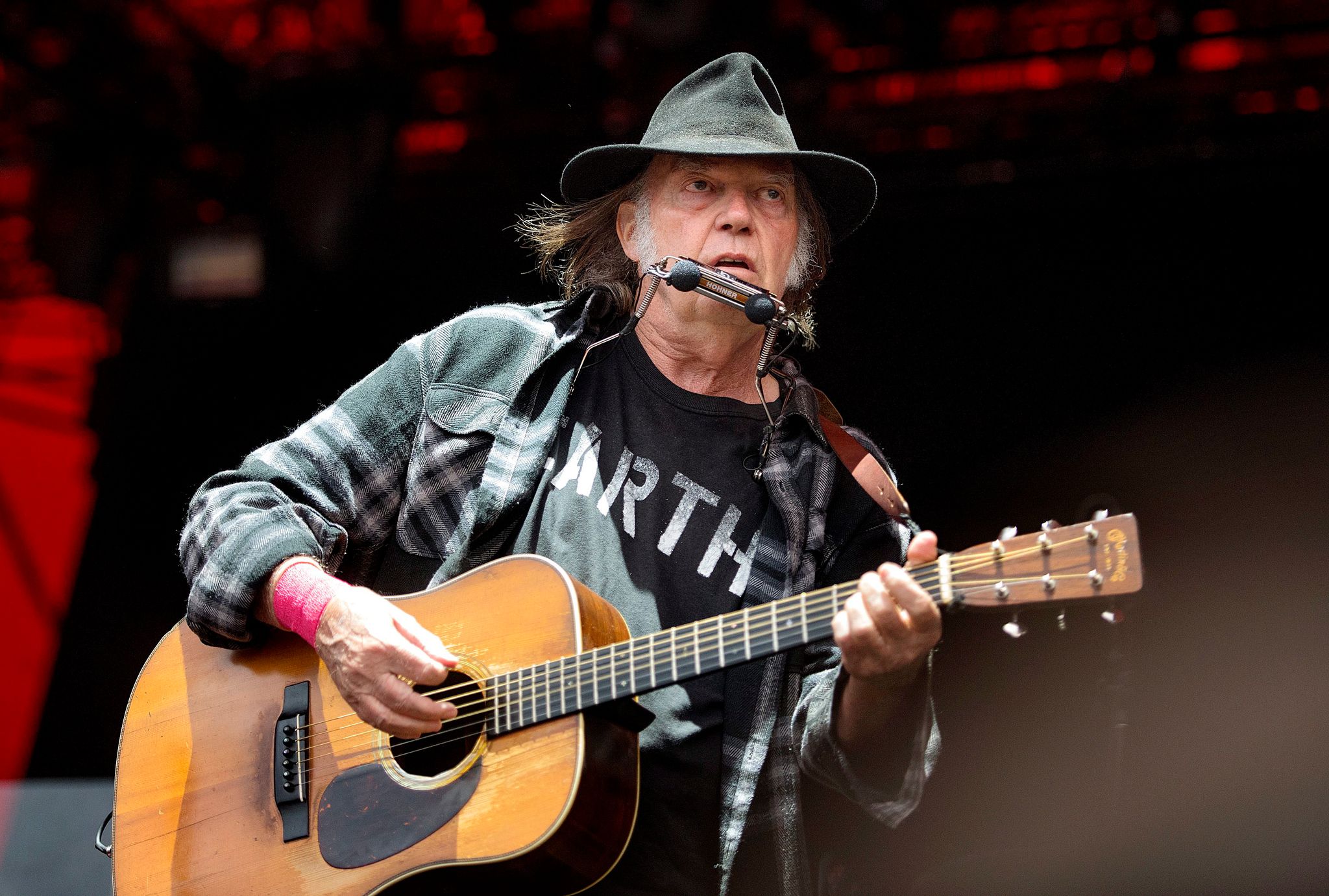 Neil Young plant Konzert in der Ukraine