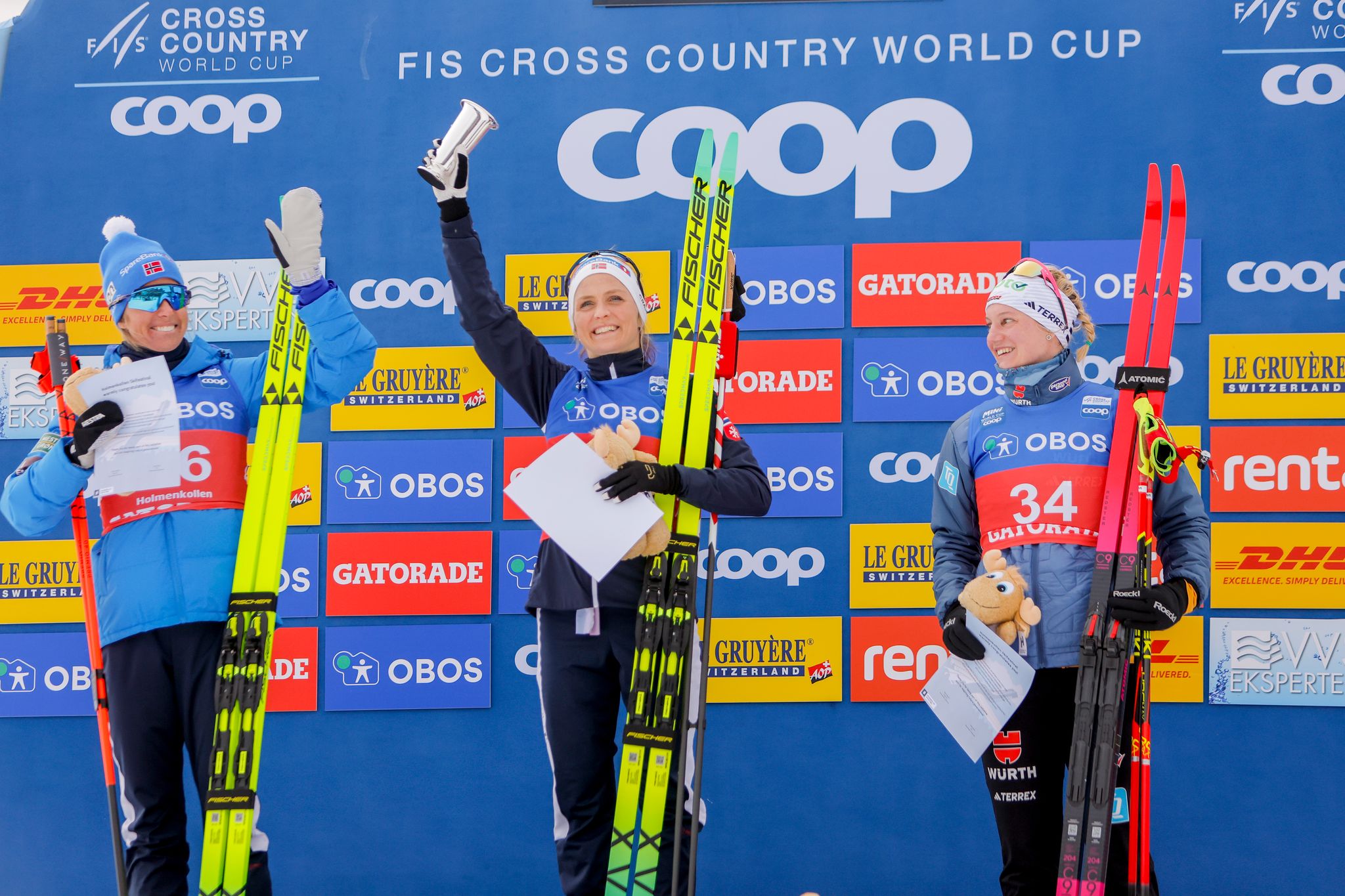 Carl im Langlauf-Weltcup erneut auf dem Podium