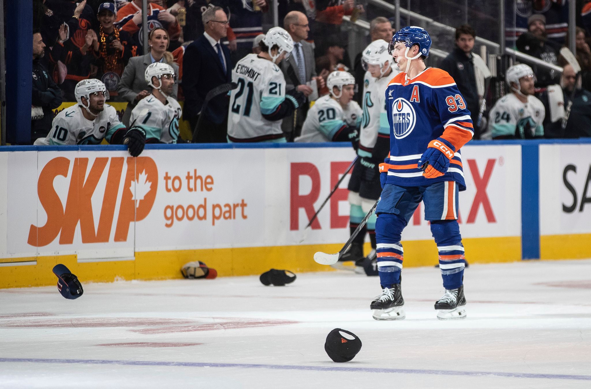 Oilers gewinnen ohne Draisaitl und McDavid gegen Seattle