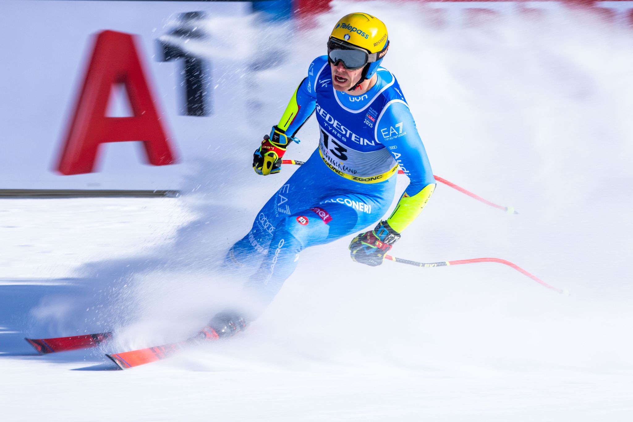 Skirennfahrer Casse stürzt im Training von Kvitfjell schwer