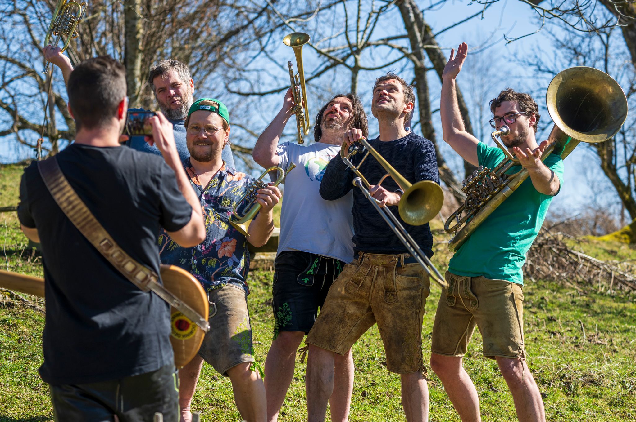 LaBrassBanda feiern die «Polka Party»