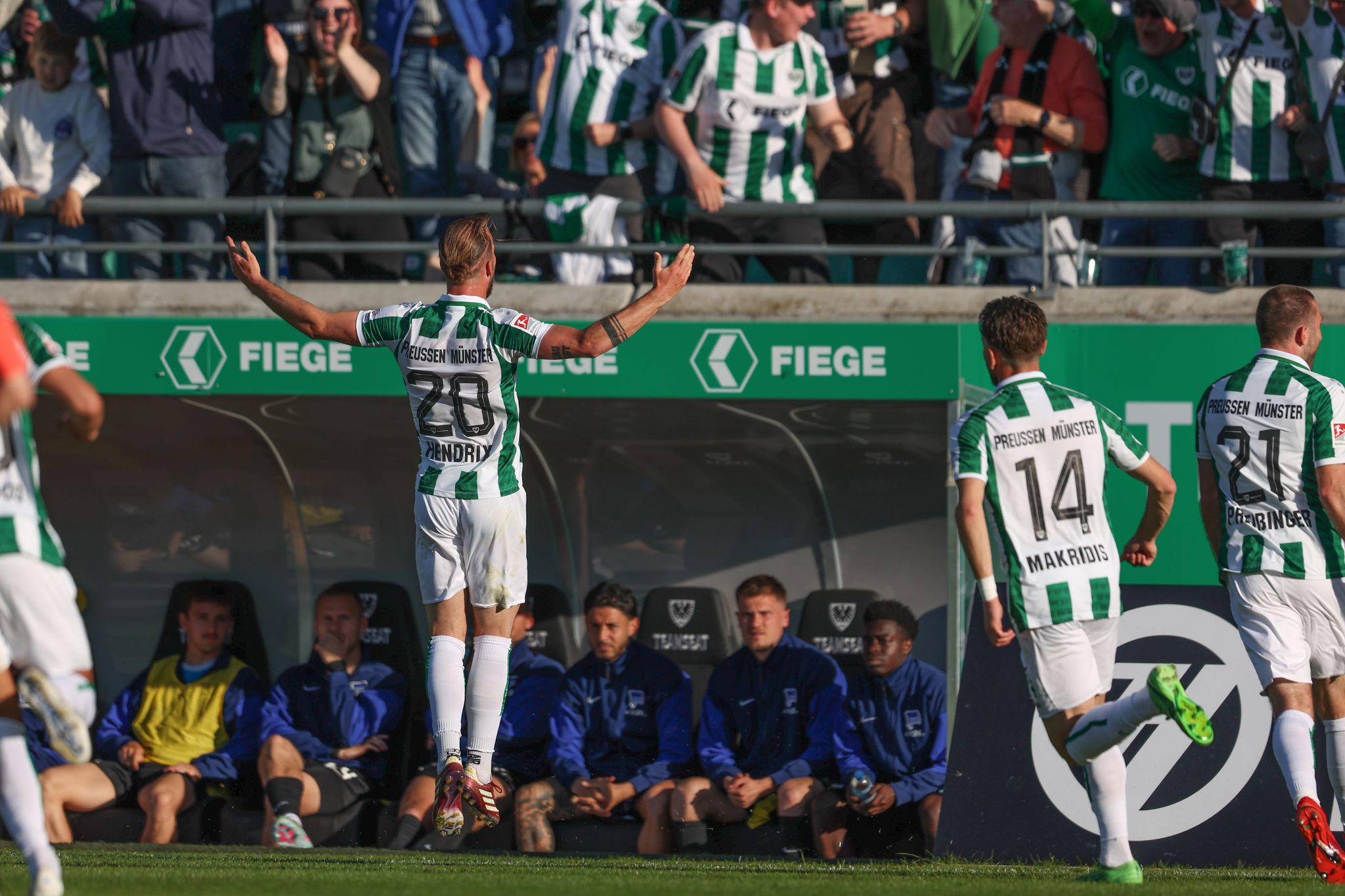Inklusive Traumtor: Münster schlägt Hertha BSC