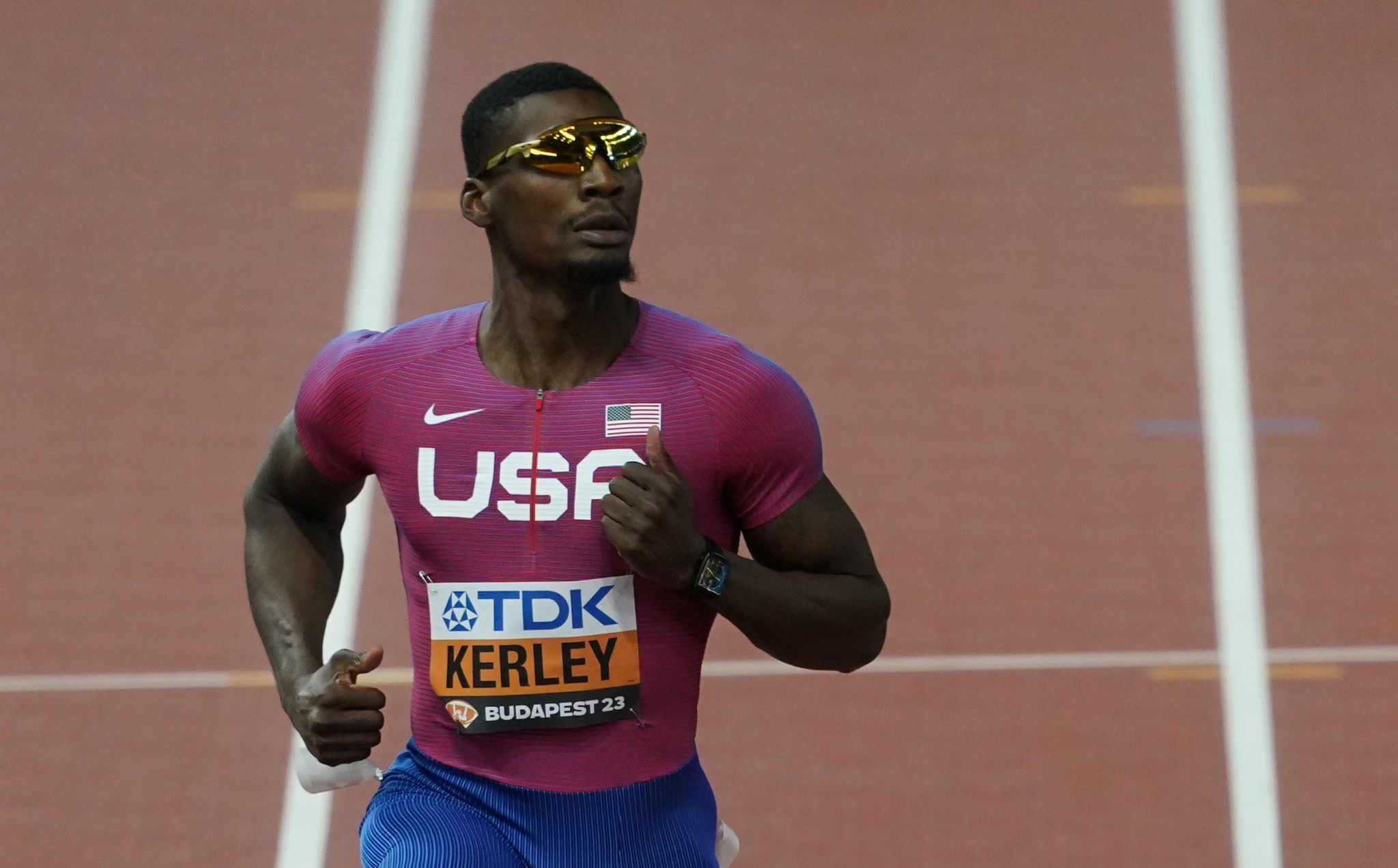 US-Sprintstar Kerley nach Auseinandersetzung festgenommen