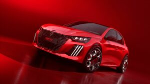 Retro-Feeling mit E-Technik: Peugeot 208 fährt elektrisch