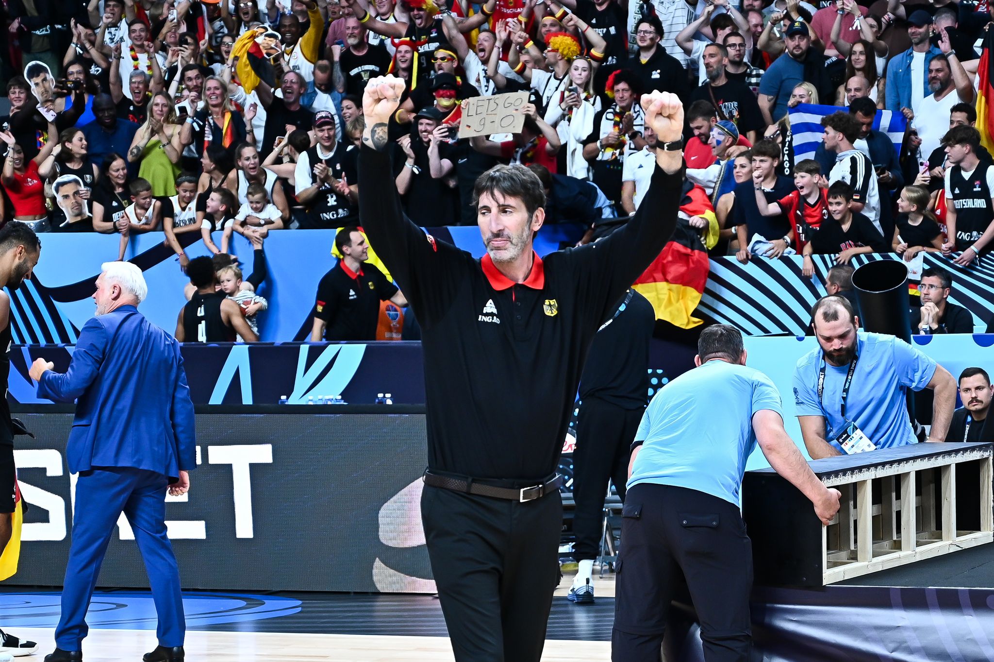 Basketball-Trainer Mumbru nach EM erneut im Krankenhaus