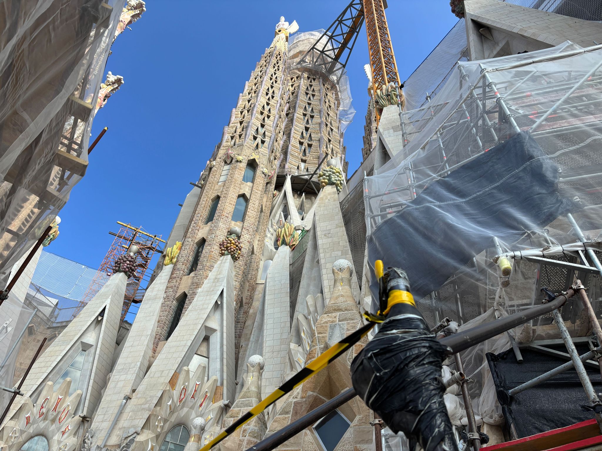 Sagrada Família nun höher als Ulmer Münster