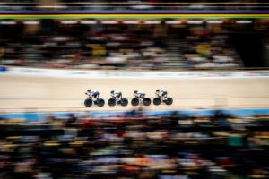 Bahnrad-Vierer der Frauen hat WM-Medaille sicher
