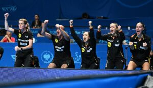 Kaufmann jubelt: Zehnter EM-Titel für Tischtennis-Team
