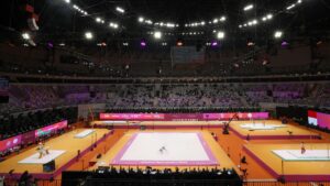 Turnen in der Eisbox – «Die Wettkampfhalle ist am kältesten»