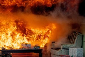 Was tun, wenn es zu Hause brennt?