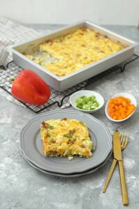 Breakfast Casserole macht Raclette-Reste zum Frühstücks-Hit