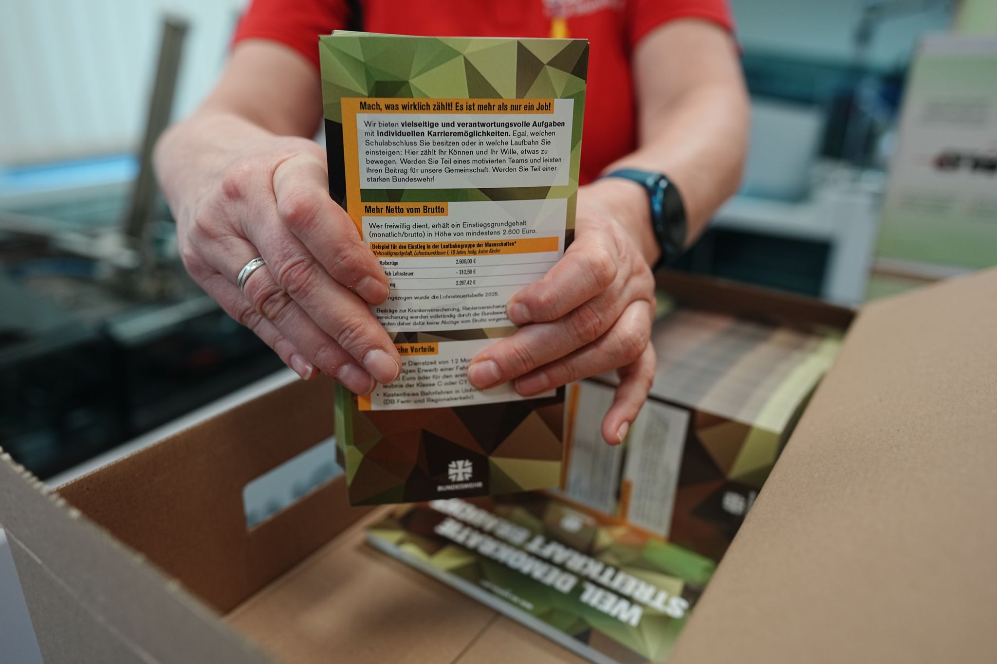 Post vom Bund: Fragebögen zum Wehrdienst sind unterwegs