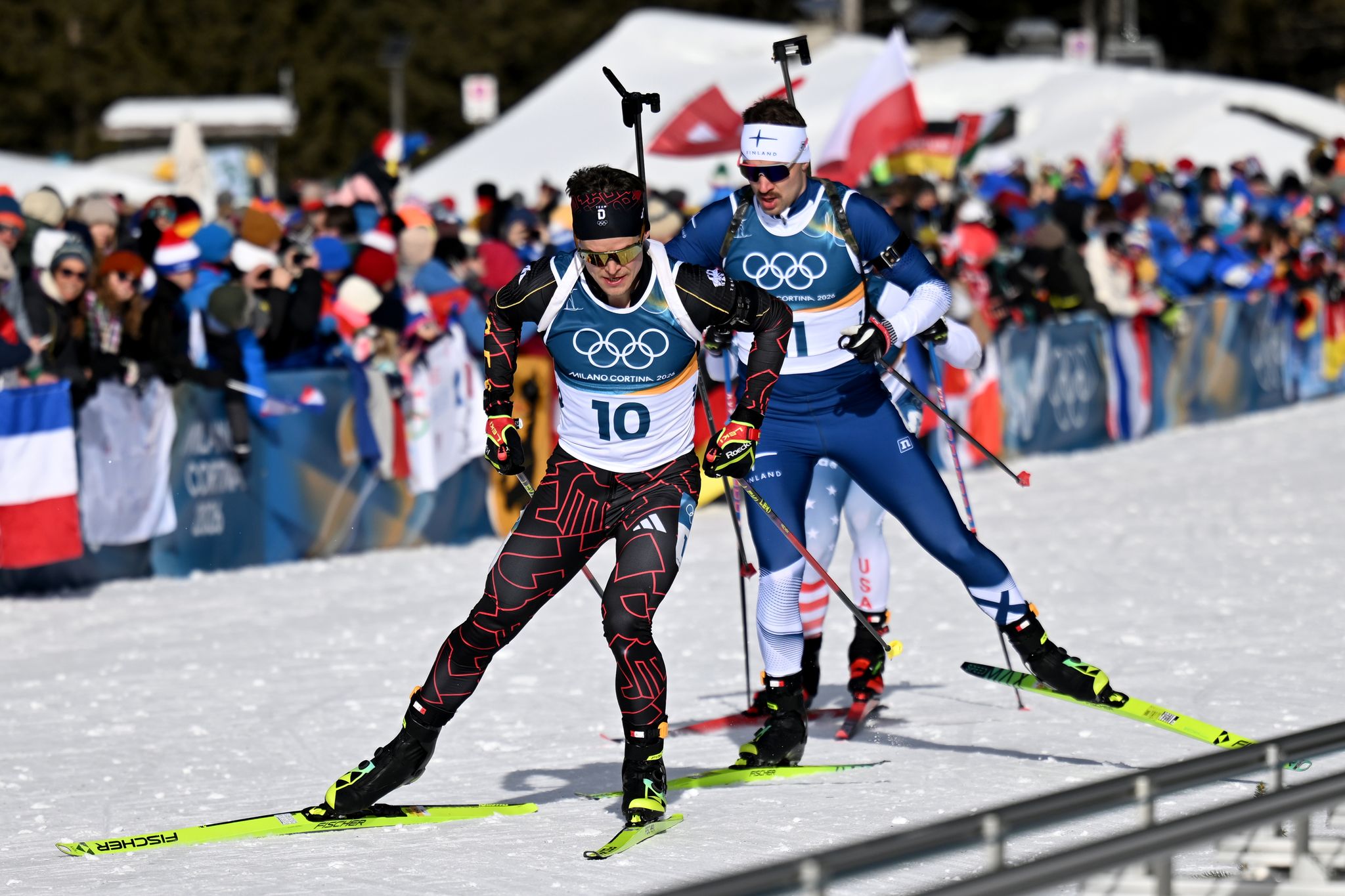 Horn wird in Biathlon-Verfolgung Elfter – Schwede siegt