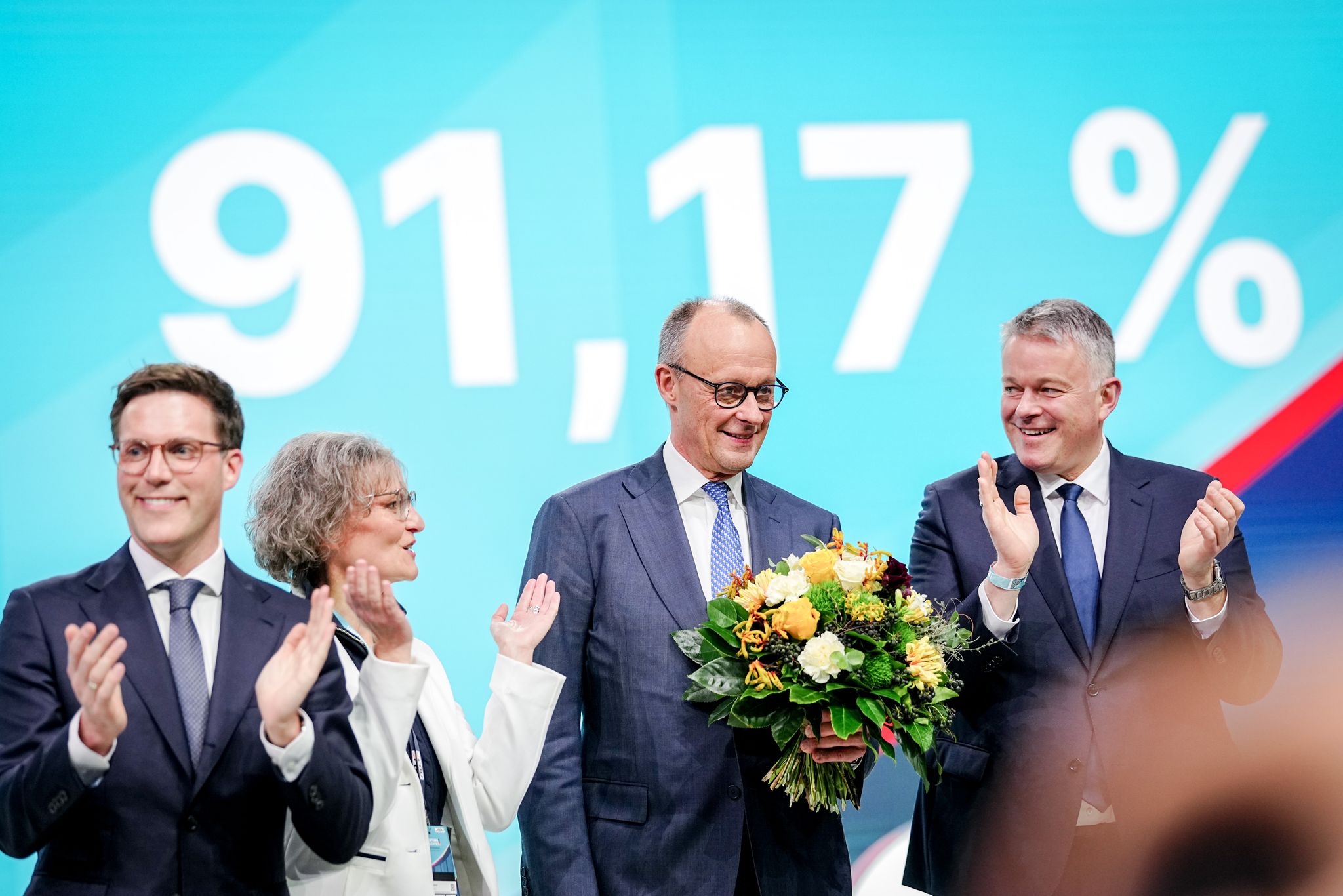 CDU stärkt Merz den Rücken vor Wahlmarathon