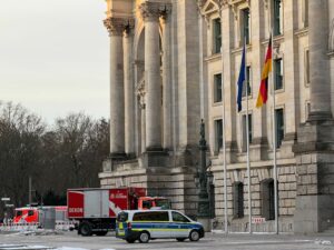 Großeinsatz wegen Putzmittel? Feuerwehr im Reichstagsgebäude