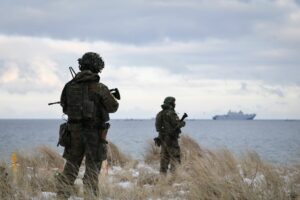 Nato übt Truppenverstärkung mit amphibischer Landeoperation