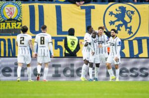 Elversberg nach 3:1 gegen Braunschweig oben dran