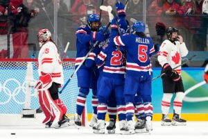 Sieg gegen Kanada: US-Frauen Eishockey-Olympiasiegerinnen
